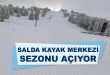 Salda Kayak Merkezi Yeni Sezonu Açıyor