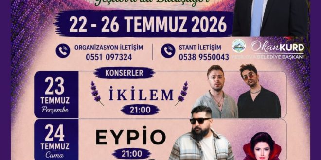 Lavanta ve Gül Festivali Başlıyor